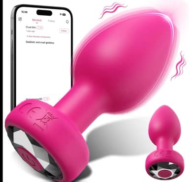 Sex Toys Anal Plug Vibrator Massager Anal Toy Butt Plug Stimulator Masturbation Tools Anal Plug Vibrating for Man Women
