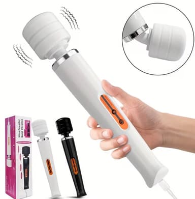 Dildo - Dildo - 1pc AV Stick Electroplating Female Vibrator Wand Massager for Women, Clit Stimulator Vibrators Dildo Massager Adult Toys for Her Pleasure